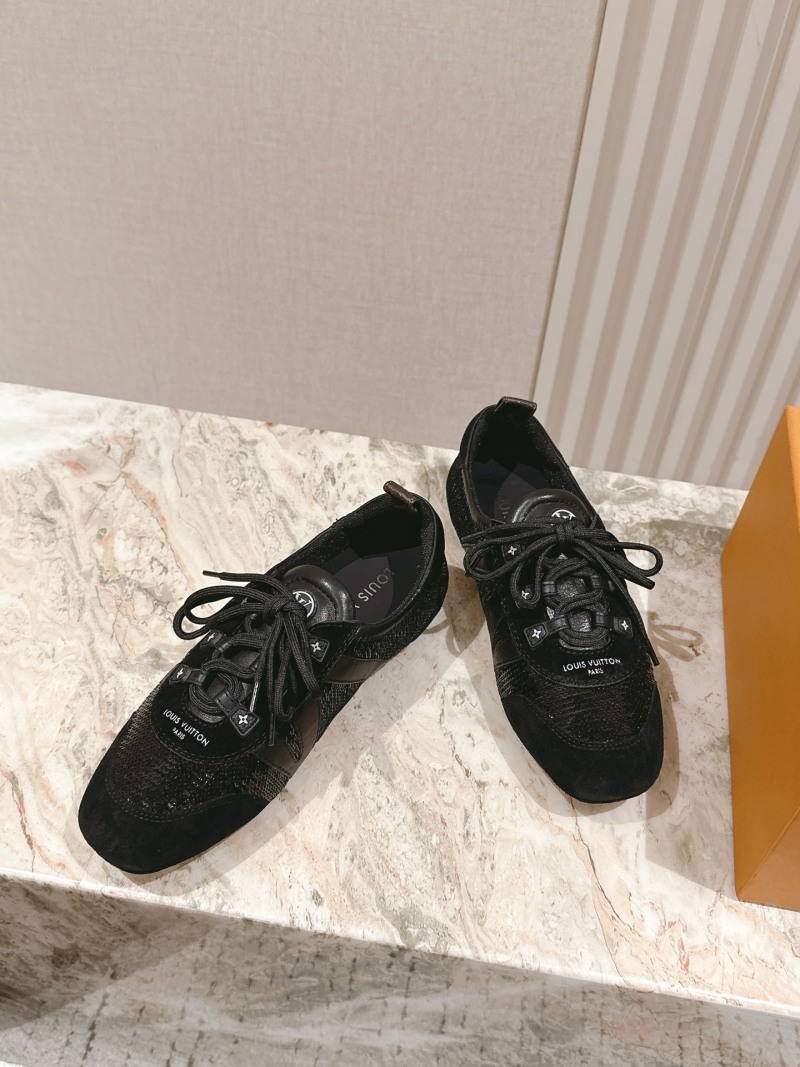 Черные кроссовки Louis Vuitton