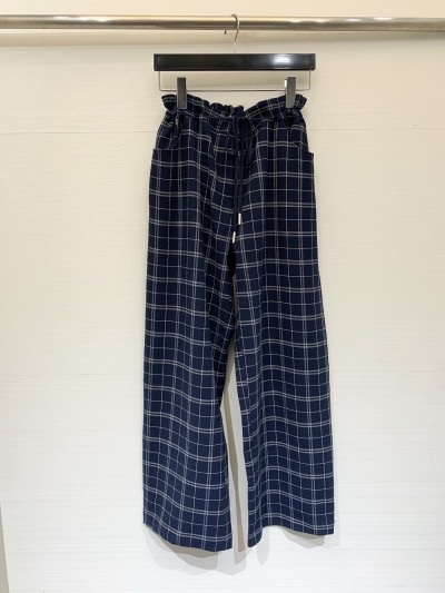 Платье-брюки Acne Studios с узором в клетку