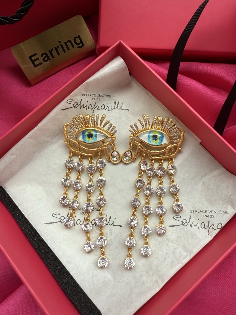 Серьги Schiaparelli с глазом