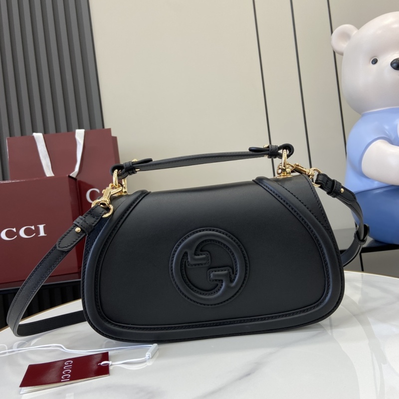 Черная сумка-кроссбоди Gucci с логотипом