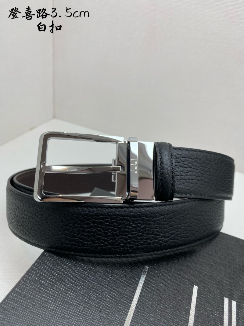 Ремень кожаный двухсторонний Dunhill