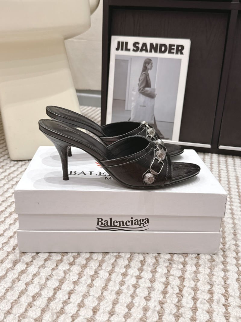 Женские сандалии Balenciaga с ремешком и фурнитурой