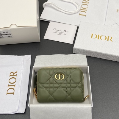 Портмоне Dior S5034 оливковый