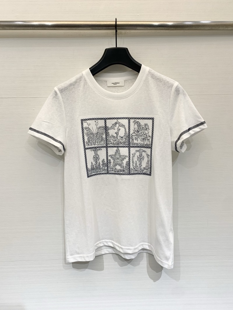 Футболка Isabel Marant с вышивкой