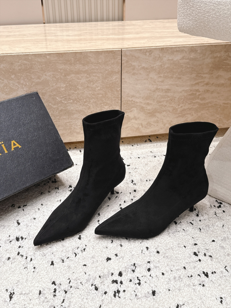 Женские ботильоны Alaia черного цвета Alaïa