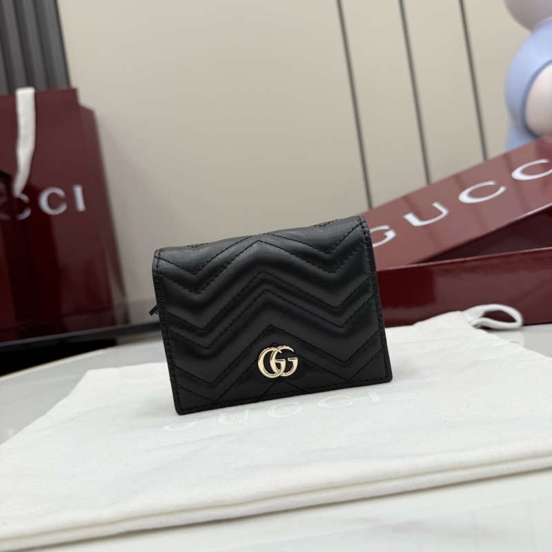 Портмоне Gucci Black GG Logo