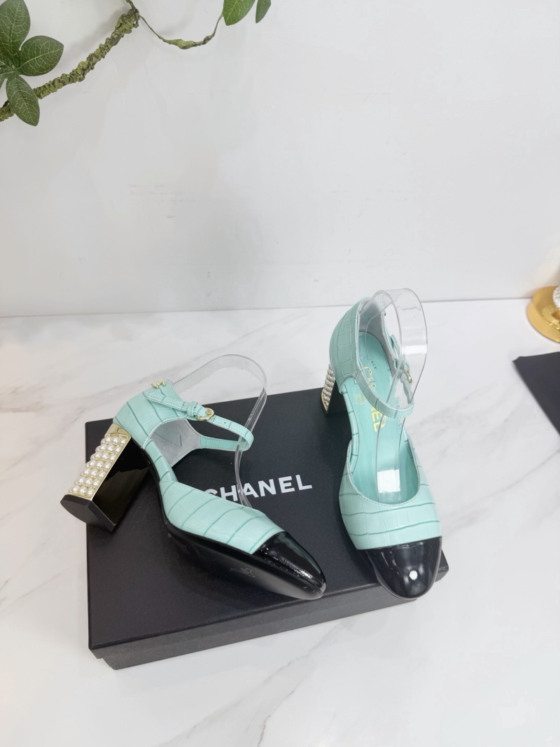 Женские туфли на каблуке Chanel