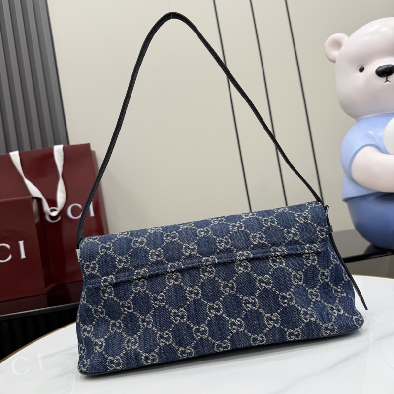 Сумка Gucci из денима с принтом