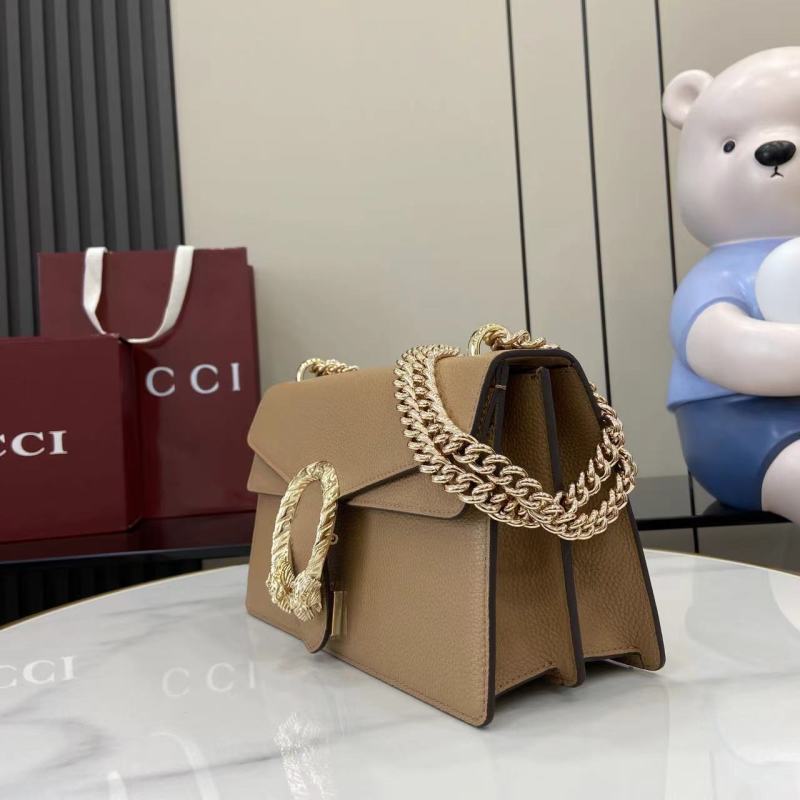 Сумка-кроссбоди Gucci Dionysus бежевая