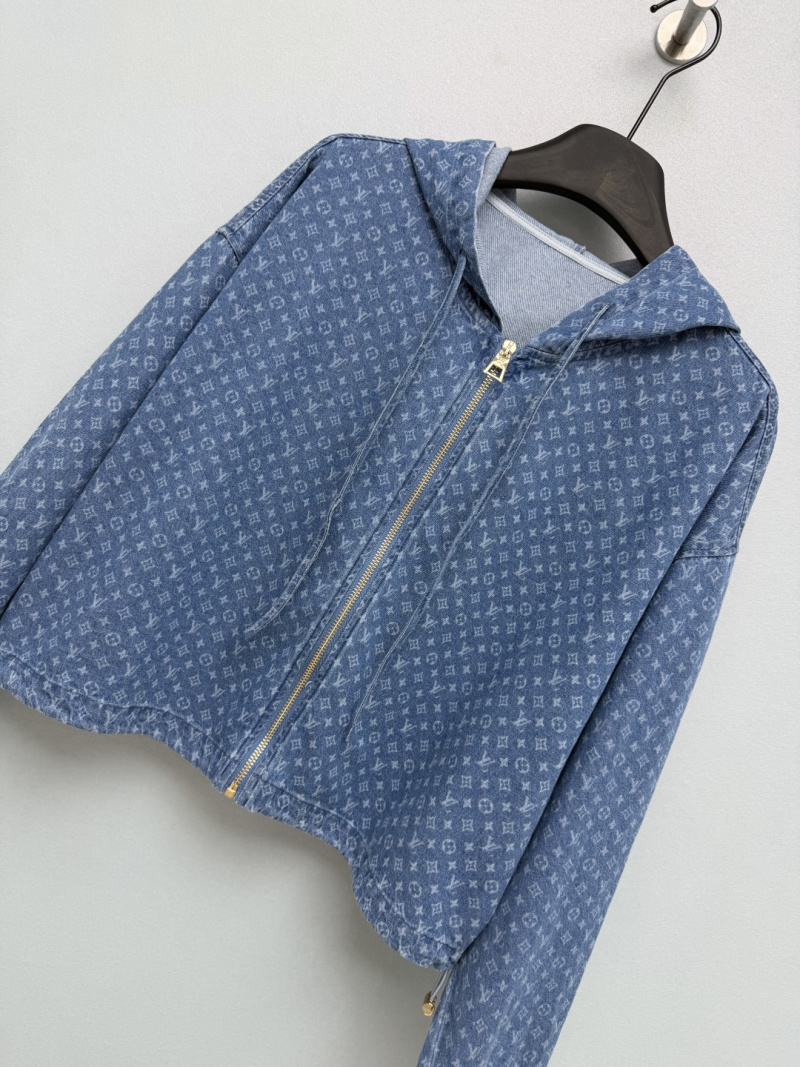 Джинсовая куртка Louis Vuitton с монограммой