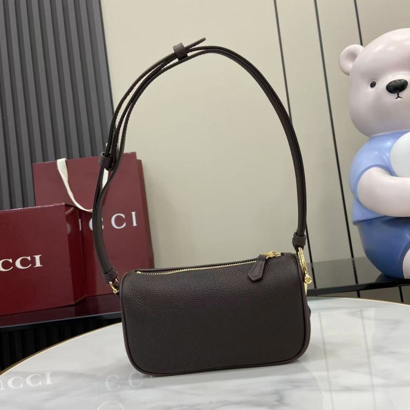 Сумка Gucci коричневая с ремнем