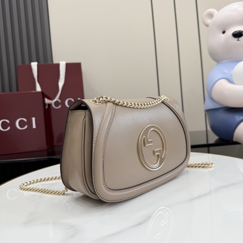 Сумка Gucci бежевая с цепью