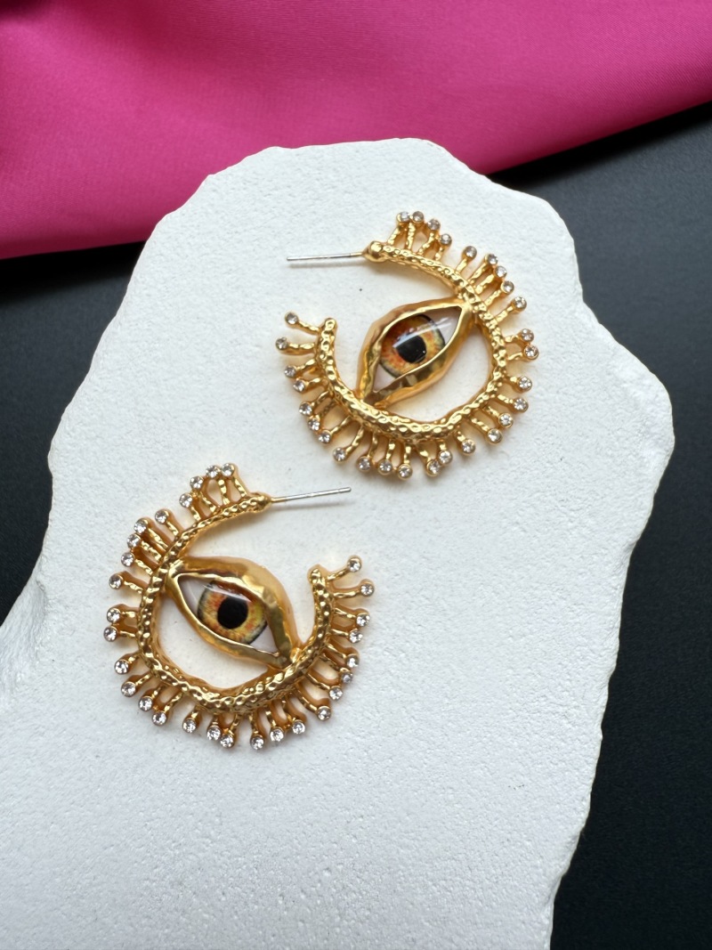 Серьги Schiaparelli с глазами