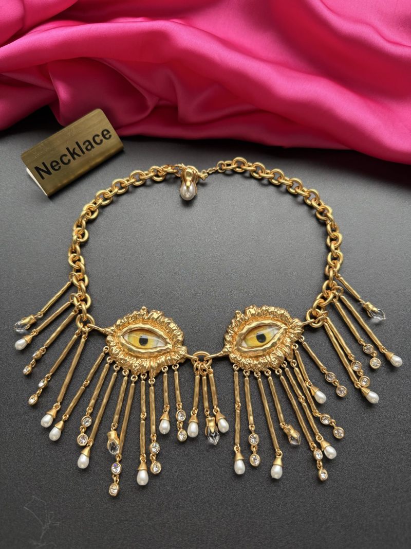 Набор бусин и подвесок в виде глаз Schiaparelli