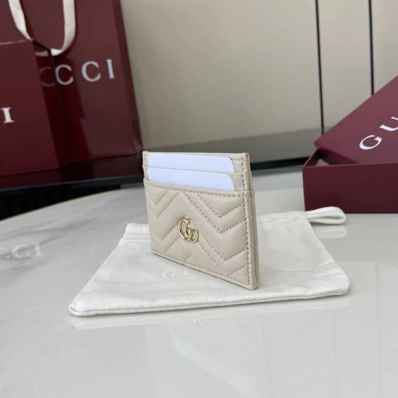 Картхолдер Gucci бежевый