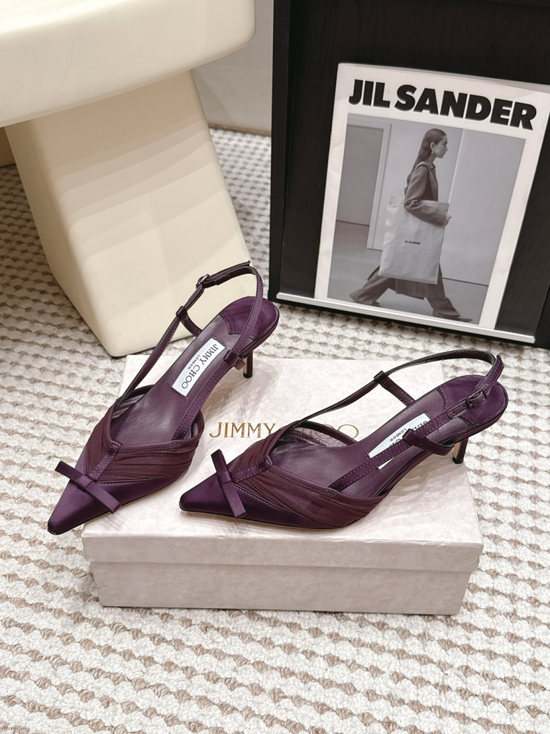 Женские туфли-сандалии Jimmy Choo, фиолетовый