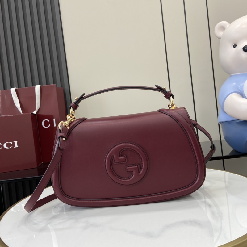 Женская сумка Gucci бордового цвета