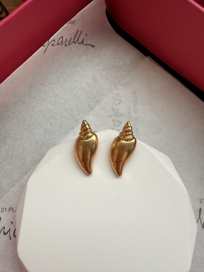 Серьги в форме моллюсковой раковины Schiaparelli
