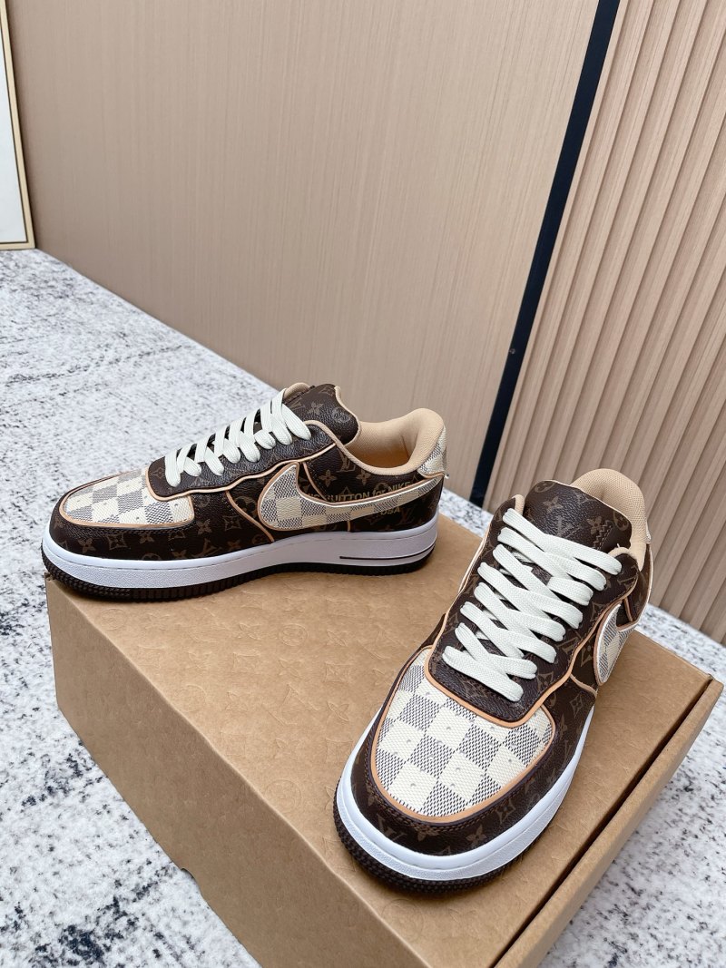 Кроссовки в стиле Луи Виттон с принтом Monogram Louis Vuitton