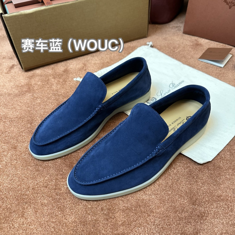 Мужские замшевые мокасины Loro Piana Summer Walk