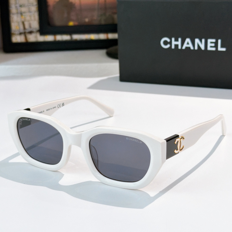 Солнечные очки Chanel, модель CH4028, тигровый глаз