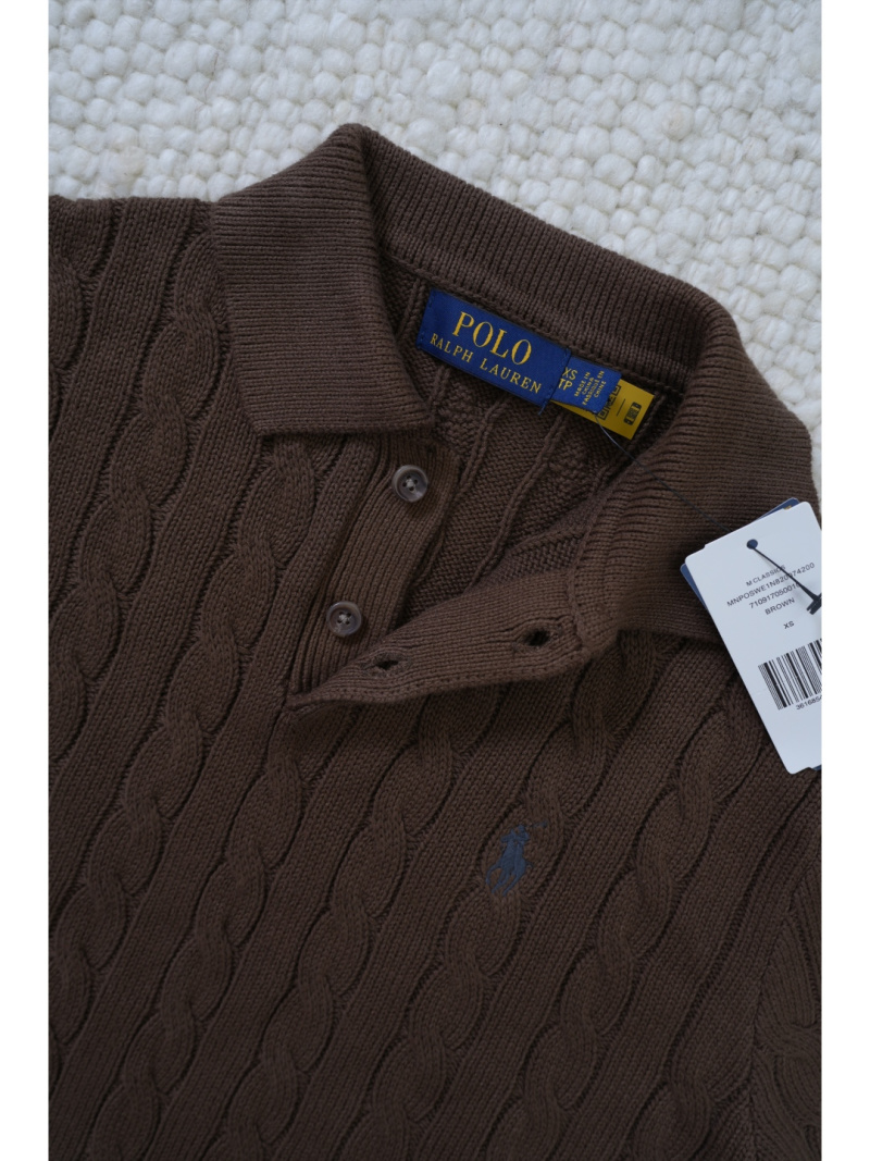 Вязаная рубашка поло Ralph Lauren
