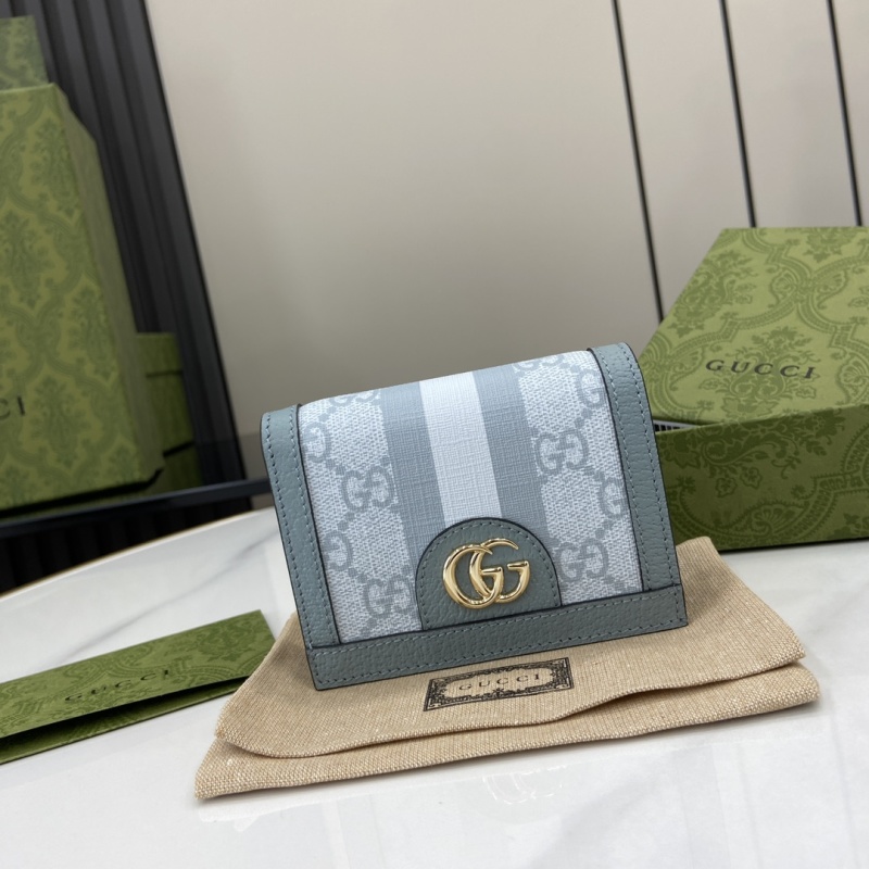 Портмоне Gucci с монограммой и замком GG