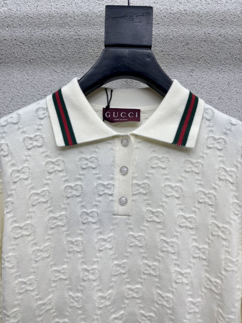 Рубашка-поло с логотипом Gucci