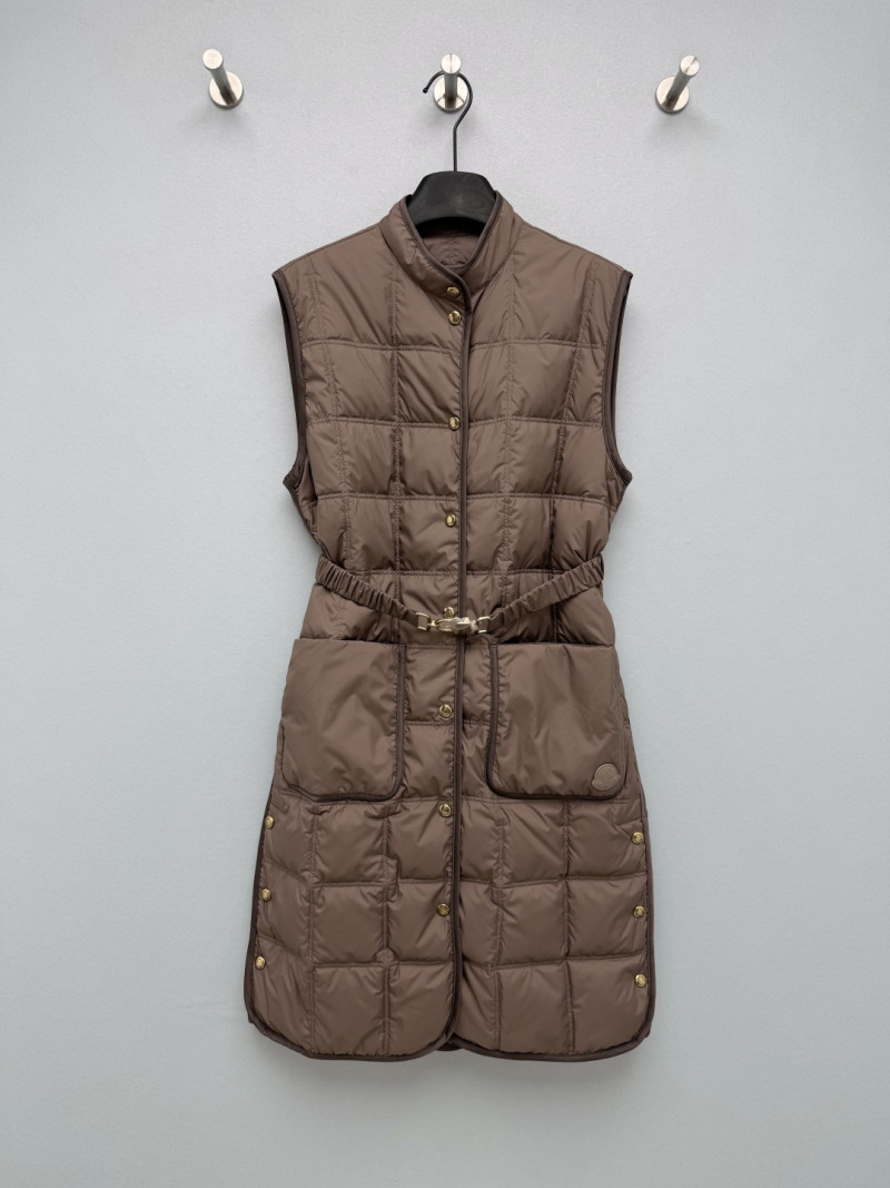 Кашемировый жилет Moncler с поясом