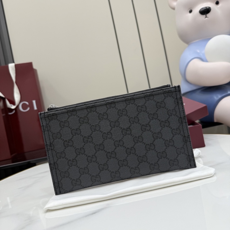 Портмоне Gucci с монограммой и молнией