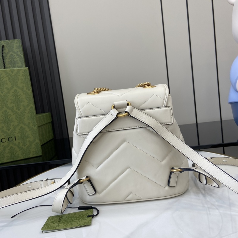 Рюкзак Gucci White GG Marmont