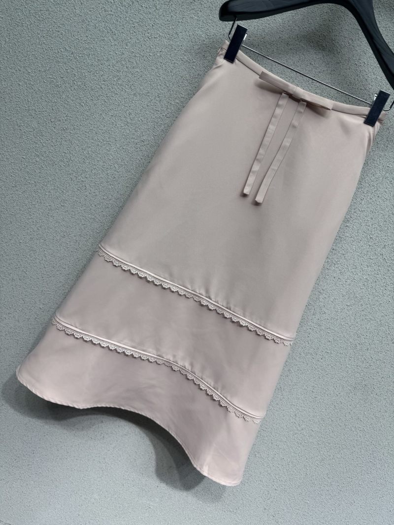 Юбка с бантом на талии Gucci