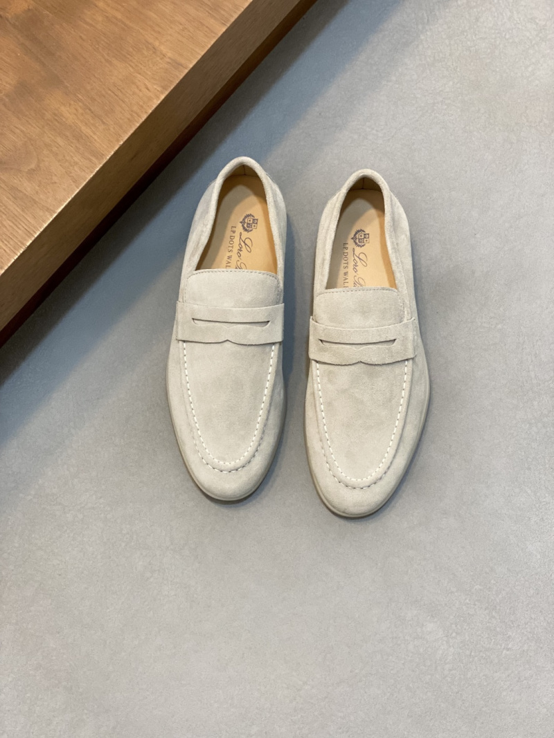 Мужские мокасины из замши Loro Piana