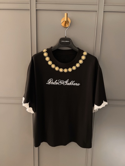 Топ с вышивкой и пайетками Dolce & Gabbana