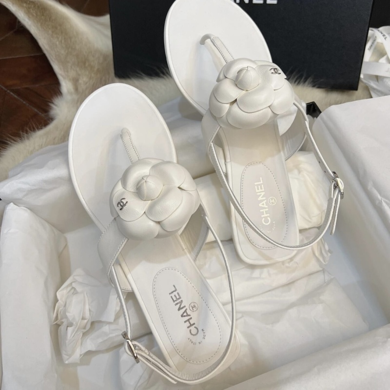 Сандалии Chanel Камелия