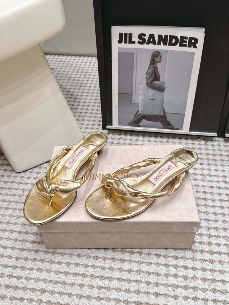 Босоножки Jimmy Choo с бантом