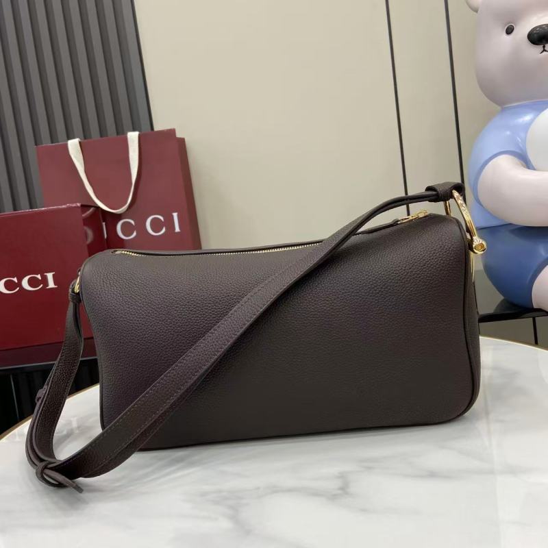 Сумка-клатч Gucci коричневая