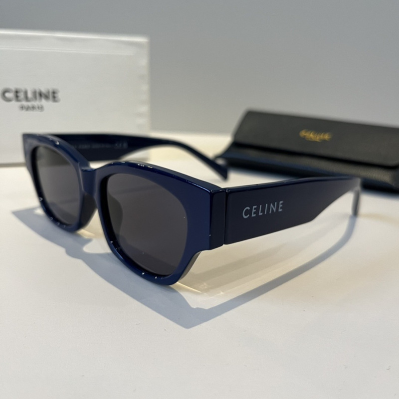 Солнцезащитные очки Celine синие