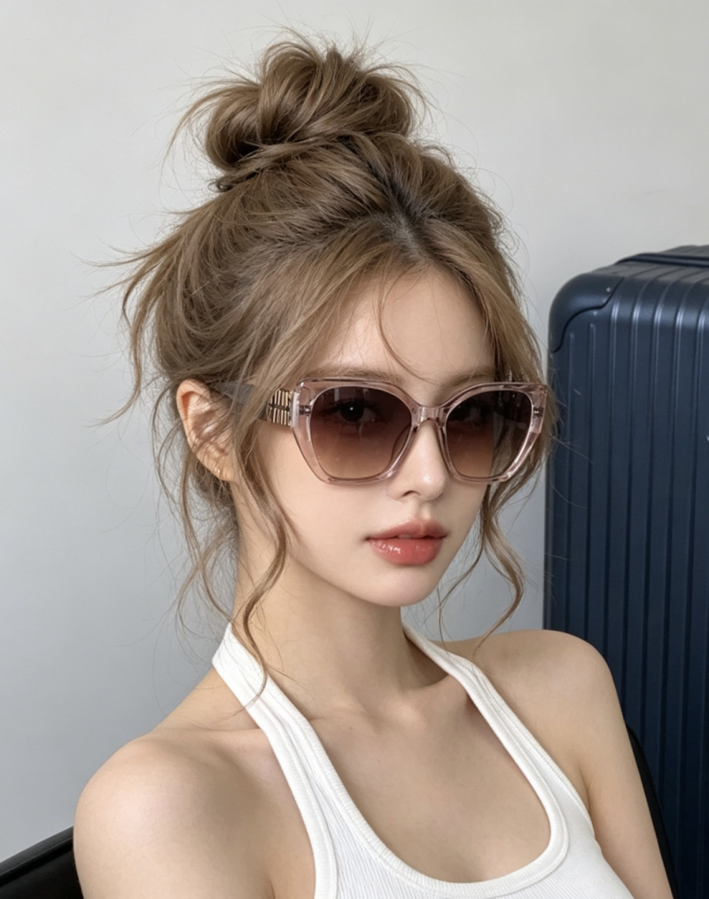 Солнечные очки Miu Miu женские розовые градиентные