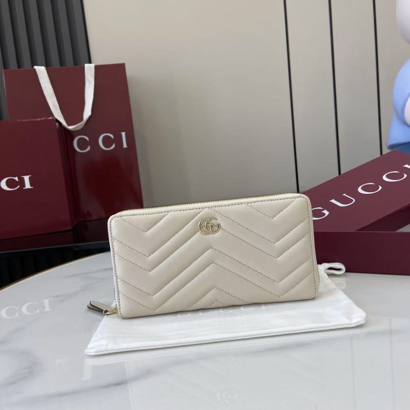Портмоне Gucci с молнией и логотипом