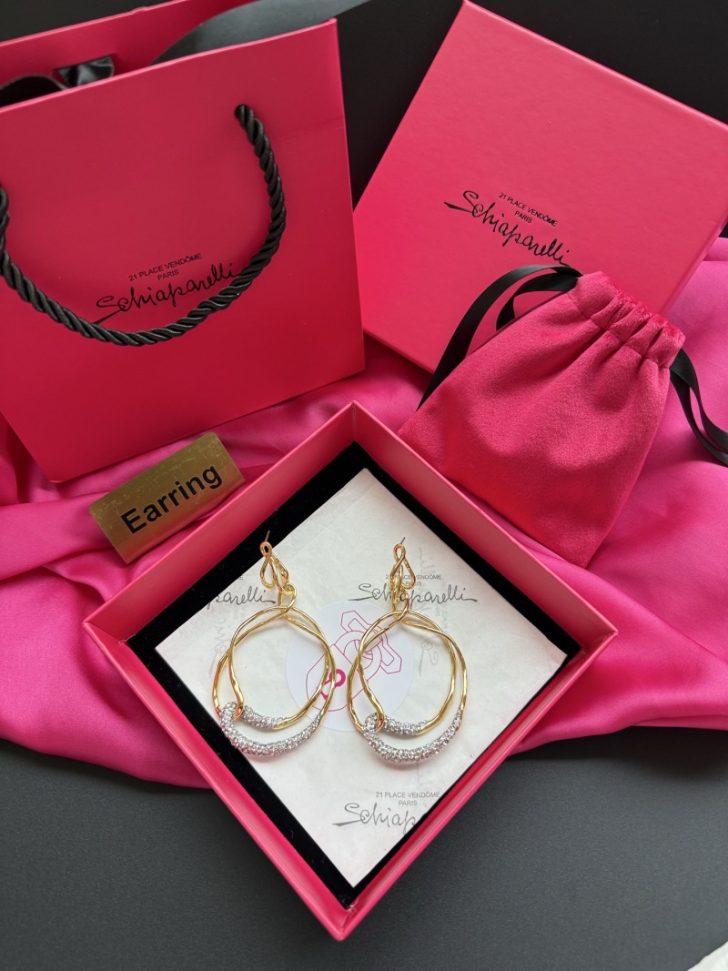 Серьги Schiaparelli
