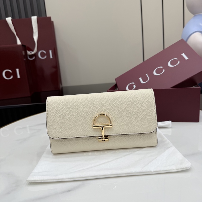 Портмоне Gucci с золотой фурнитурой