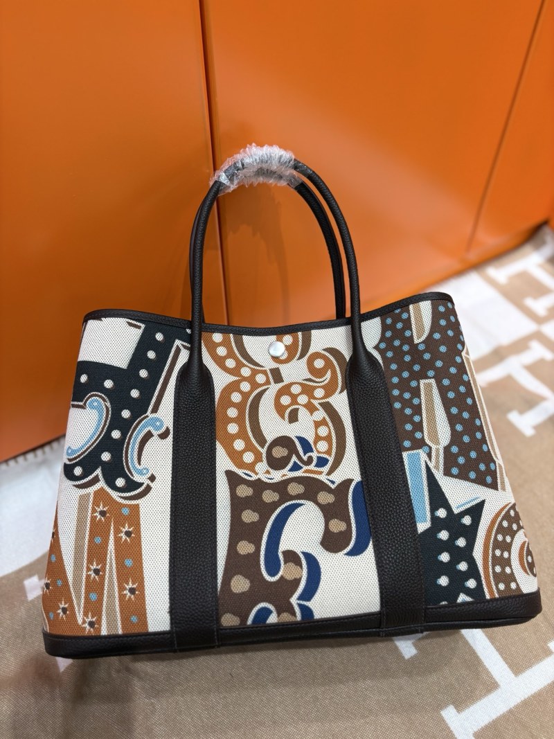 Сумка с цветочным принтом Hermès