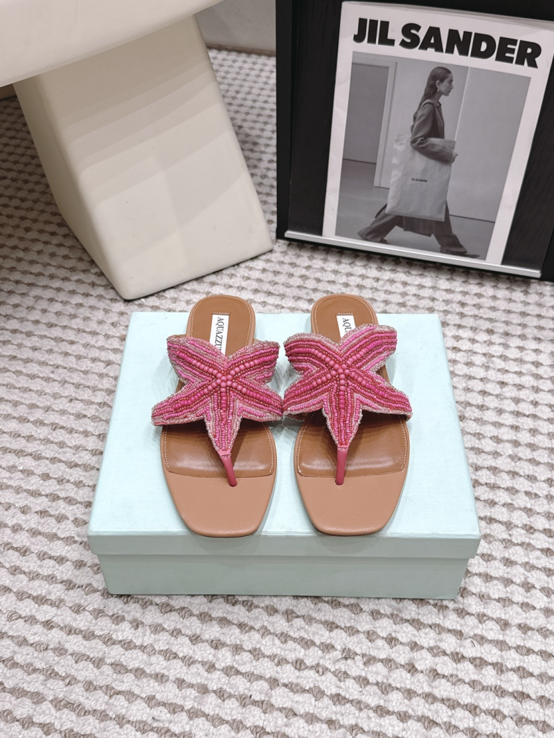 Женские босоножки AQUAZZURA с декором в виде звезды