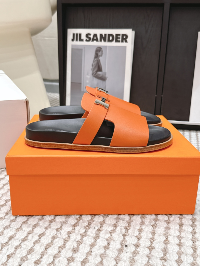Женские шлёпанцы HERMÉS Oran Hermès