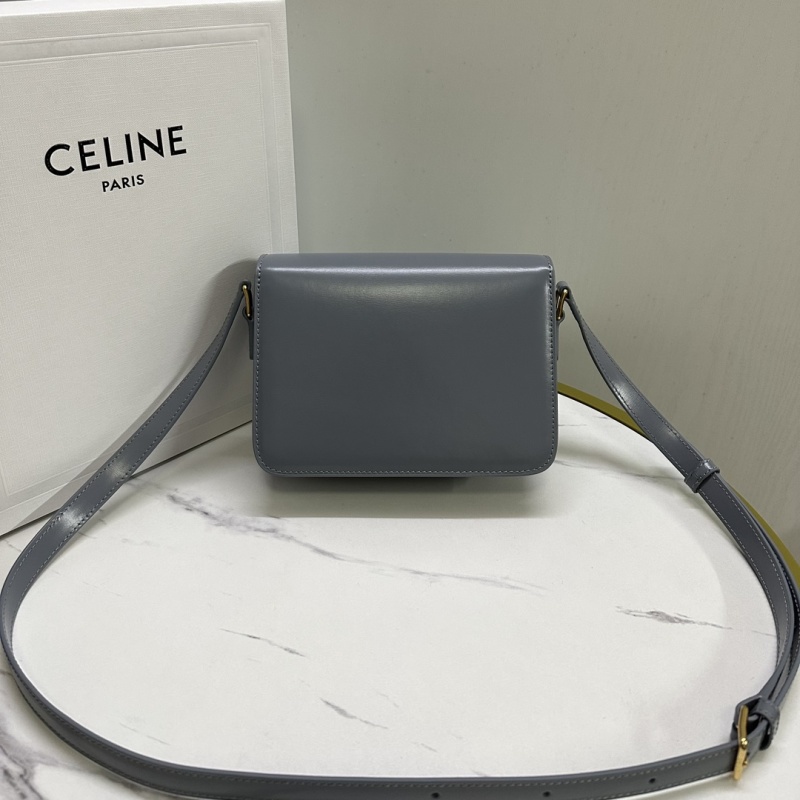 Сумка Celine Triomphe Mini серая