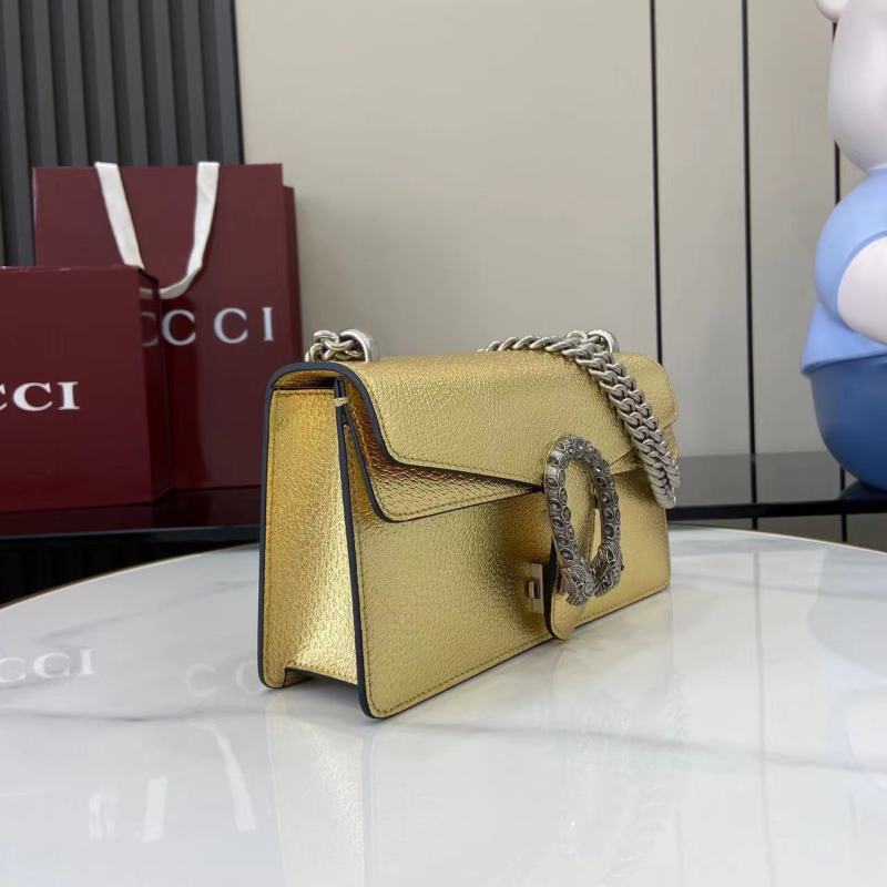 Сумка-кроссбоди Gucci Dionysus золотистая