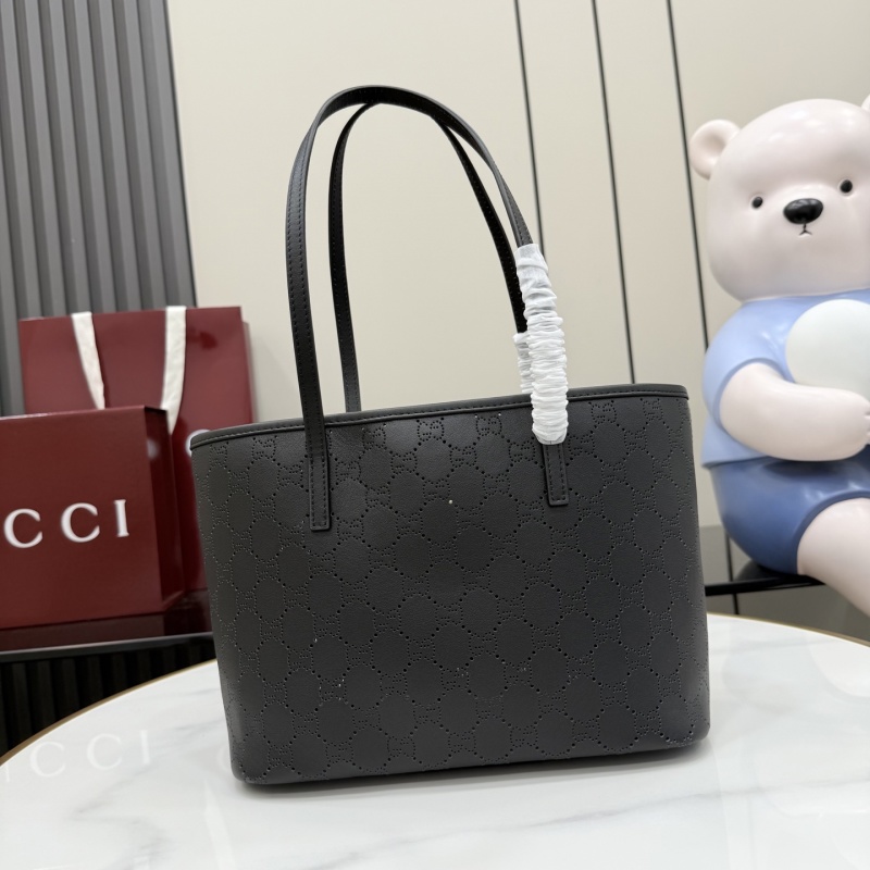Черная сумка-тоут Gucci с перфорацией