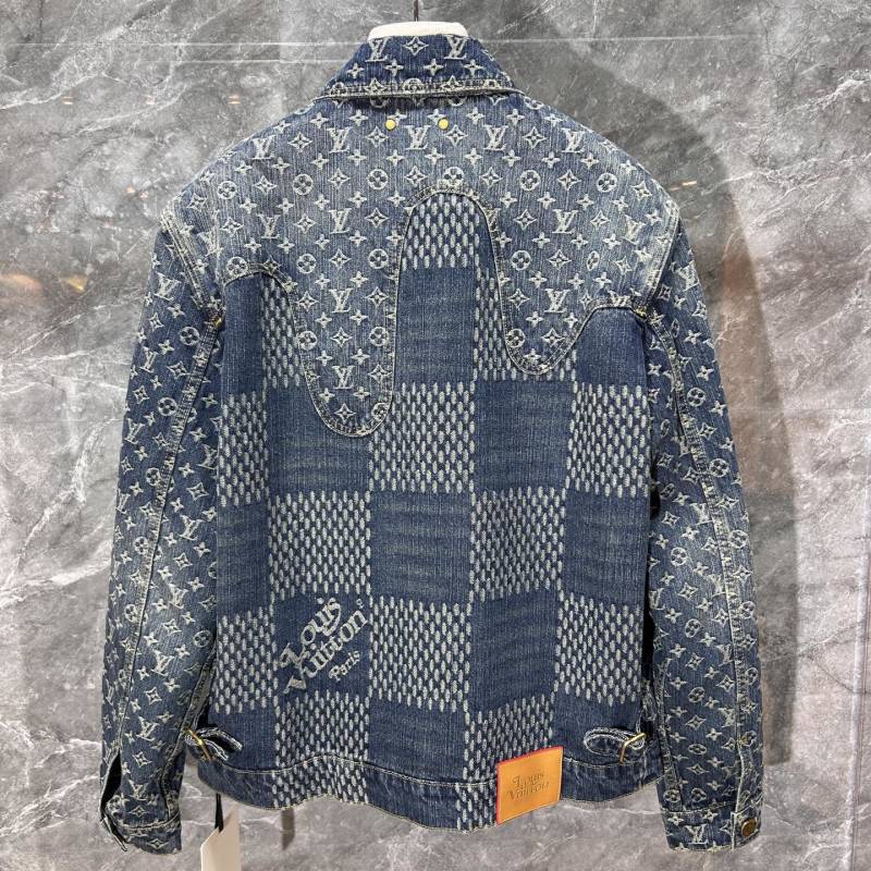 Джинсовая куртка Louis Vuitton с монограммой