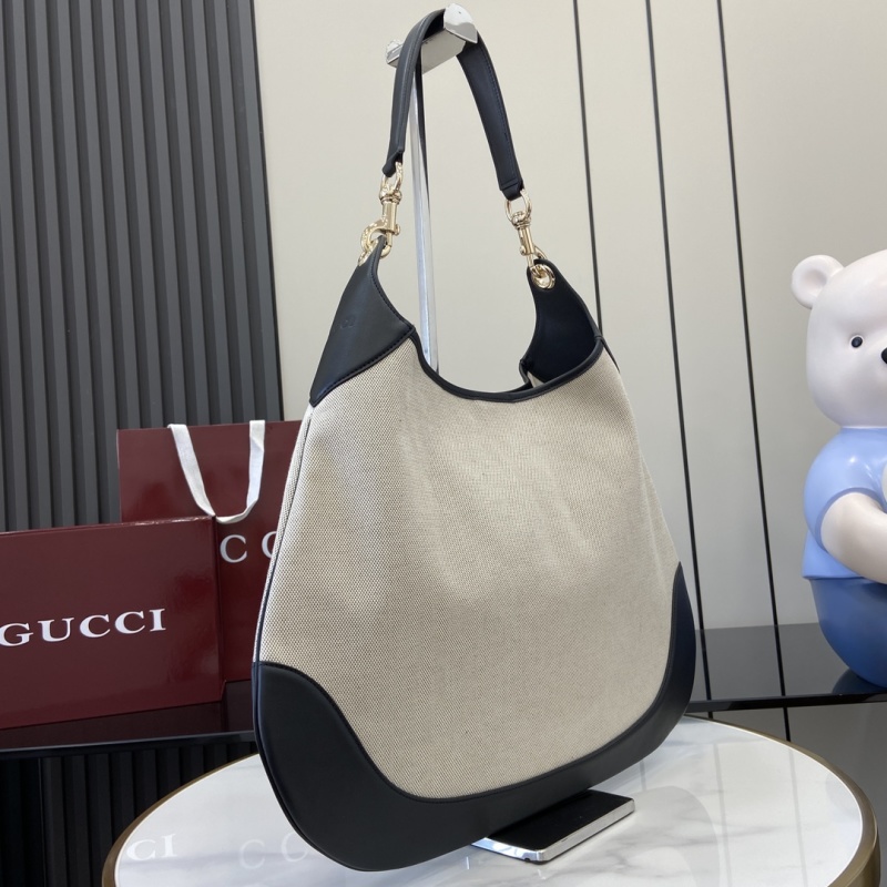 Сумка Gucci бежево-черная